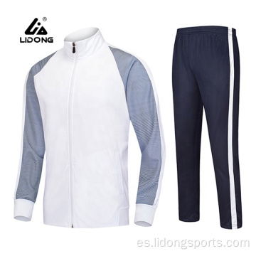 Traje de trote de jogging personalizado de diseño personalizado personalizado